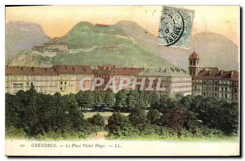 Cartes postales Grenoble La Place Victor Hugo