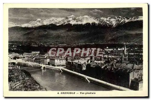 Cartes postales Grenoble Vue generale