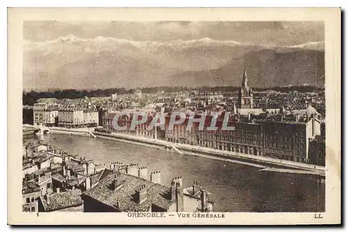 Cartes postales Grenoble Vue generale