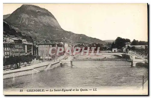 Cartes postales Grenoble Le Saint Eynard et les Quais