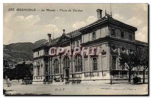 Cartes postales Grenoble Le Musee Place de Verdun