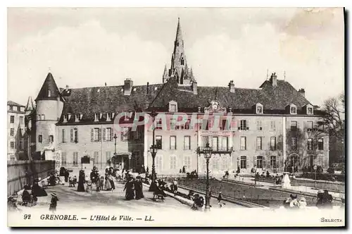 Cartes postales Grenoble L'Hotel de Ville