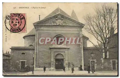 Cartes postales Grenoble L'Eglise St Joseph