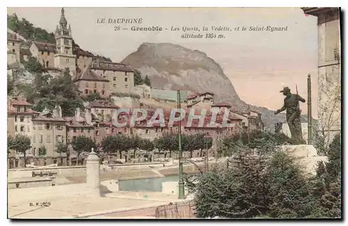 Cartes postales Grenoble Les Quais la vedette et le Saint Eynard