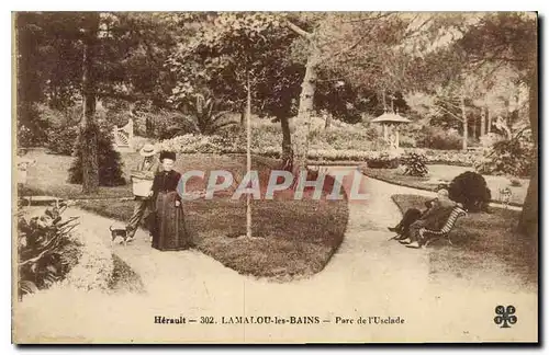 Cartes postales Herault Lamalou les Bains Parc de l'Usclade
