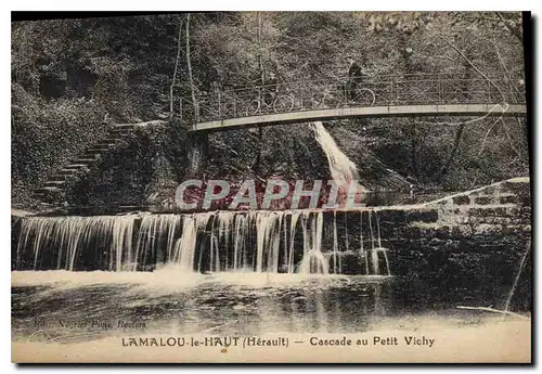 Cartes postales Lamalou le Haut Herault Cascede au Petit Vichy Velo cycle