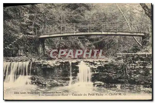 Cartes postales Lamalou le Haut Cascade du Petit Vichy