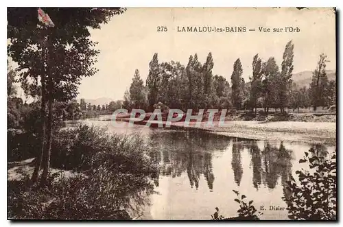 Cartes postales Lamalou les Bains Vue sur l'Orb