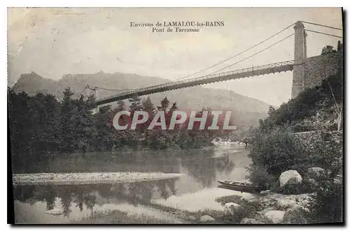 Ansichtskarte AK Environs de Lamalou les Bains Pont de Tarrassac
