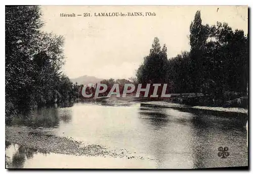 Ansichtskarte AK Herault Lamalou les Bains l'Orb