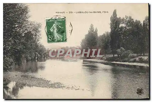 Ansichtskarte AK Herault Lamalou les Bains l'Orb