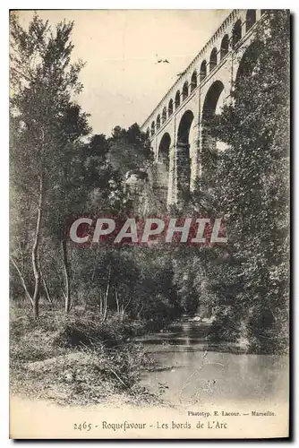 Cartes postales Roquefavou Les bords de l'Arc