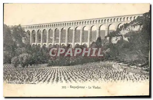 Ansichtskarte AK Roquefavour Le Viaduc