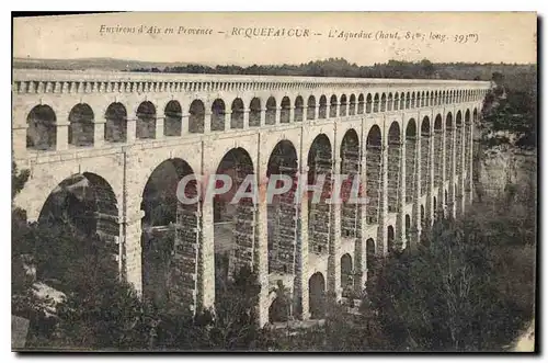 Ansichtskarte AK Environs d'Aix en Provence Roquefavour l'Aqueduc