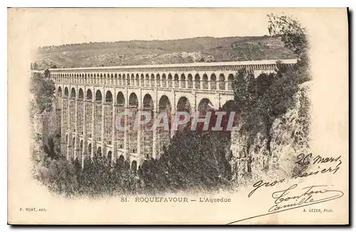 Cartes postales Roquefavour l'Aqueduc