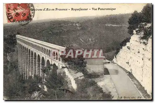 Ansichtskarte AK Environs d'Aix en Provence Roquefavour Vue panoramique