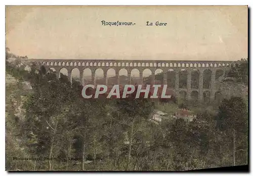 Cartes postales Roquefavour La Gare