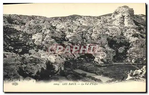 Ansichtskarte AK Les Baux Le Val d'Enfer