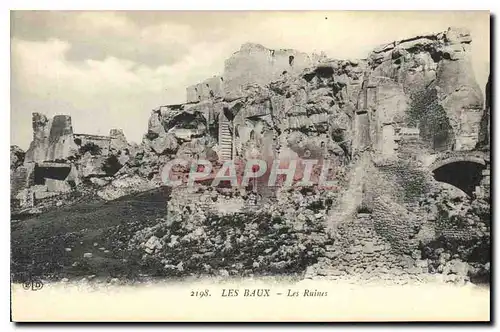 Cartes postales Les Baux Les Ruines