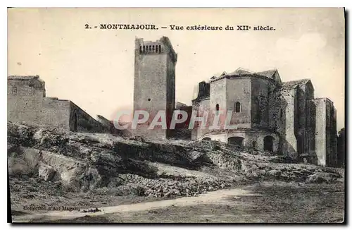 Ansichtskarte AK Montmajour Vue exterieure du XII siecle