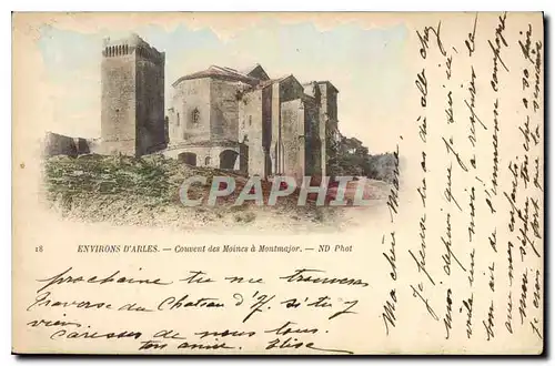 Cartes postales Environs d'Arles Couvent des Moines a Montmajor