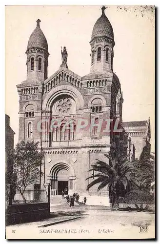 Cartes postales Saint Raphael Var L'Eglise