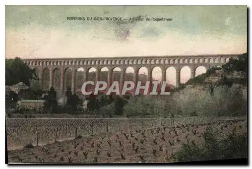 Ansichtskarte AK Environs d'Aix en Provence Aqueduc de Roquefavour