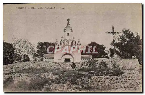 Cartes postales Cuges Chapelle Saint Antoine