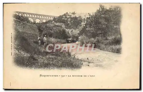 Ansichtskarte AK Roquefavour La Riviere de l'Arc