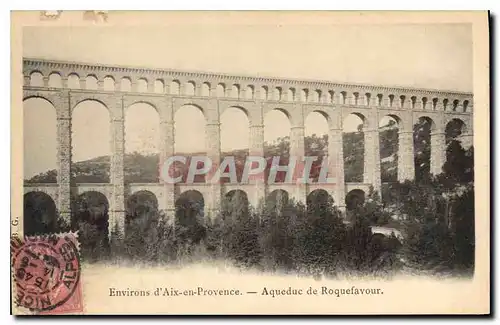 Ansichtskarte AK Environs d'Aix en Provence Aqueduc de Roquefavour