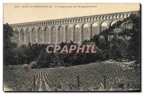 Ansichtskarte AK Aix en Provence l'Aqueduc de Roquefavour