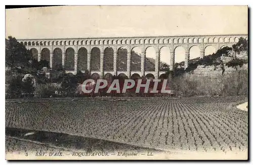 Ansichtskarte AK Environs d'Aix Roquefavour L'Aqueduc