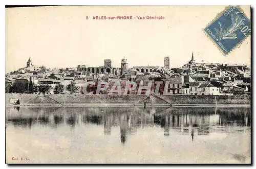 Cartes postales Arles sur rhone Vue generale