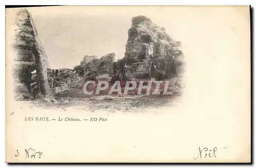 Cartes postales Les Baux Le Chateau