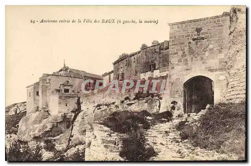 Cartes postales Ancienne entree de la Ville des Baux