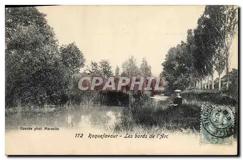 Cartes postales Roquefavour les bords de l'Arc