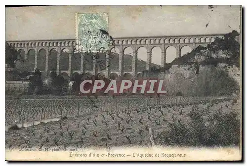 Ansichtskarte AK Environs d'Aix en Provence l'Aqueduc de Roquefavour