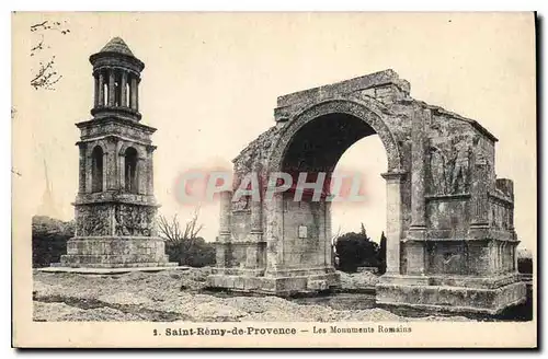 Cartes postales Saint Remy de Provence Les Monuments Romains