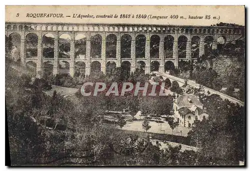 Ansichtskarte AK Roquefavour l'Aqueduc construit de 1842 a 1849