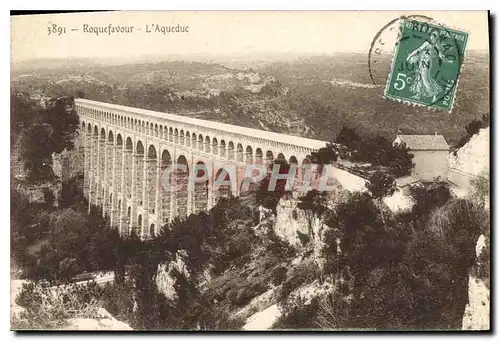 Ansichtskarte AK Roquefavour l'Aqueduc