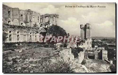 Ansichtskarte AK Ruines de l'Abbaye de Mont Majour