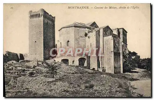 Cartes postales Monmajour Couvent des Moines Abside de l'Eglise