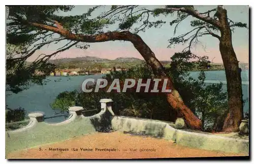 Cartes postales Martigues La Venise Provencale Vue generale