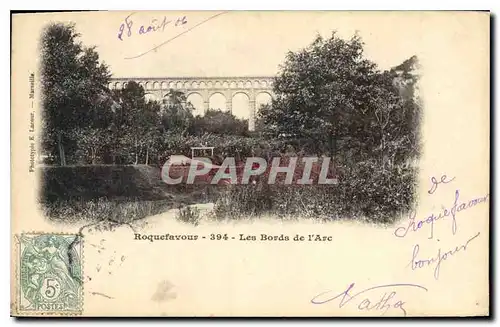 Cartes postales Roquefavour Les Bords de l'Arc