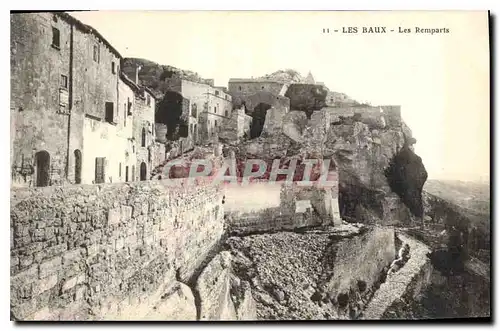 Cartes postales Les Baux Les Remparts