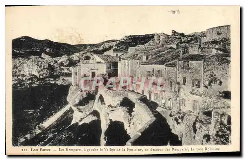 Cartes postales Les Baux Les Remparts