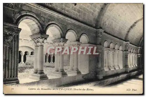 Cartes postales Galerie du Monastere Montmajour Bouche du Phone