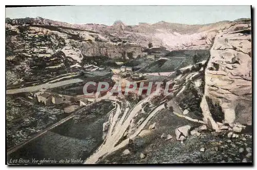 Cartes postales Les Baux Vue generale de la valle