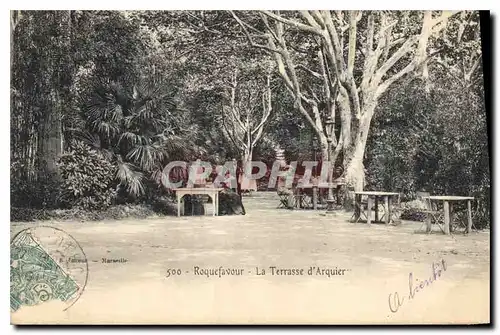 Cartes postales Roquefavour La Terrasse d'Arquier