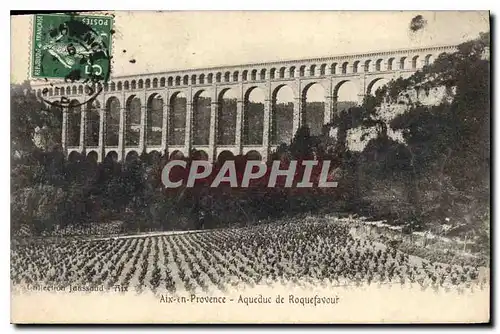 Cartes postales Aix en Provence Aqueduc de Roquefavour